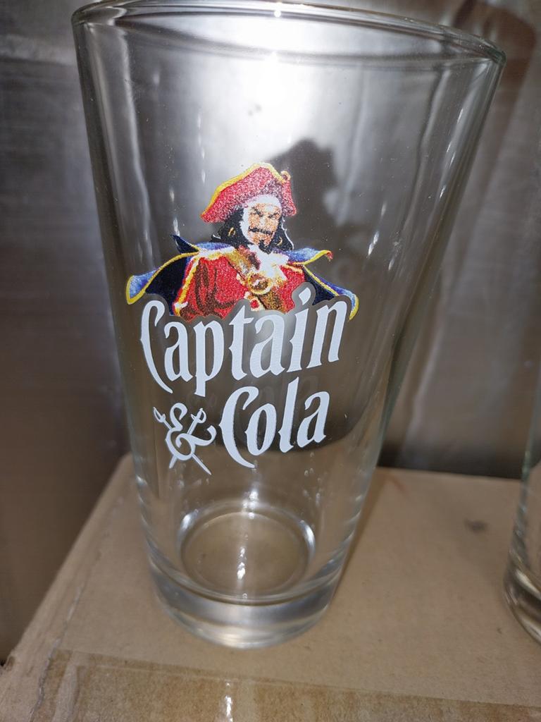 Captain Morgan & Cola Glas - Hoog en Elegant, Ophalen of Verzenden, Nieuw