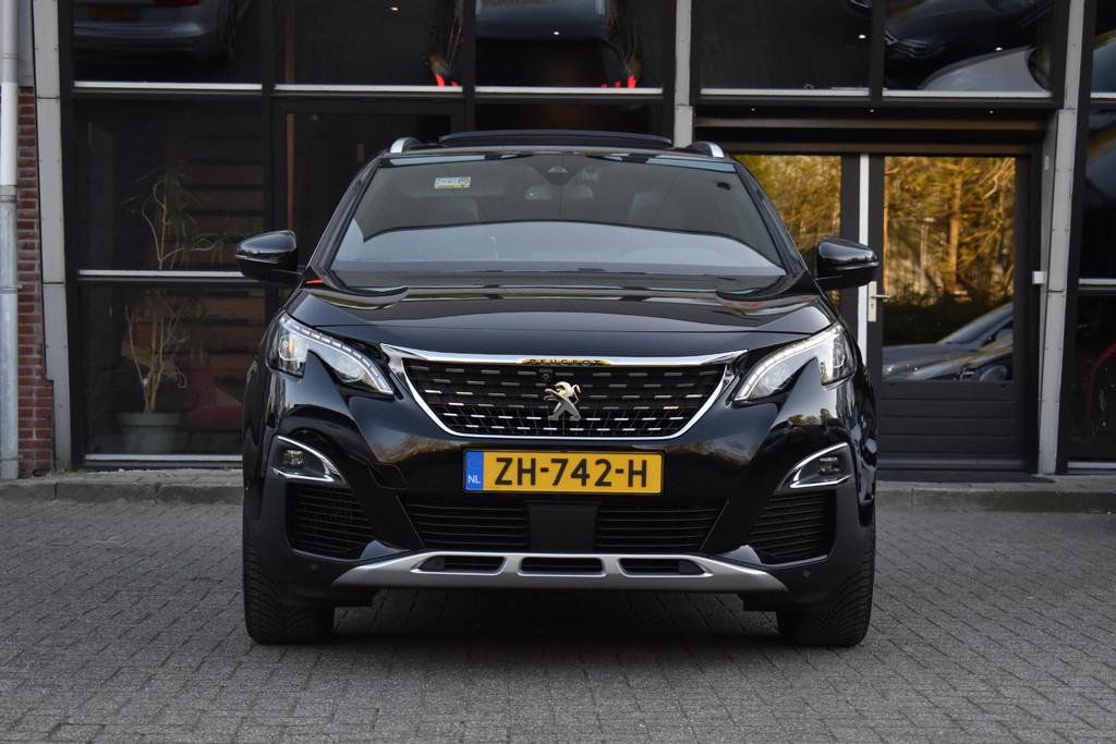 Peugeot 5008 1.6 e-THP GT-Line Pano Lane Camera 7P, 1350 kg, Stof, Gebruikt, 4 cilinders