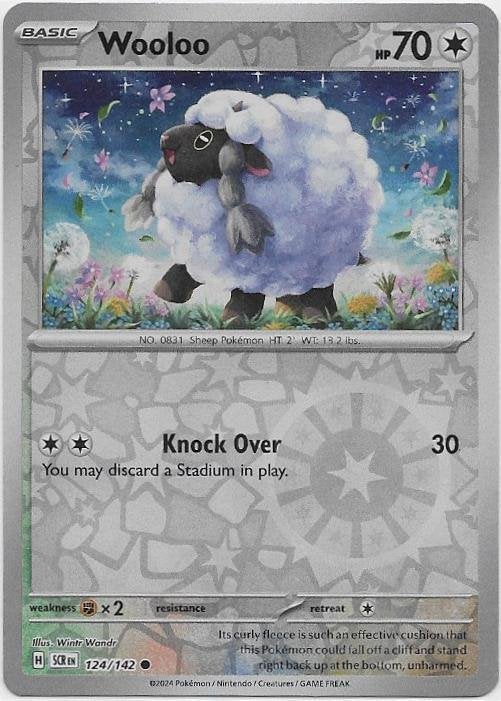 Stellar Crown,  Wooloo [reverse] 124/142, Verzenden, Nieuw, Losse kaart