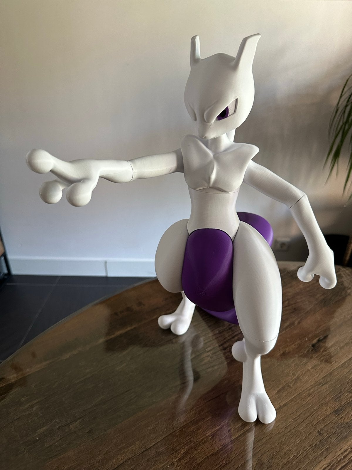 XL 3D print Mewtwo #150 - Pokémon, Ophalen of Verzenden, Nieuw