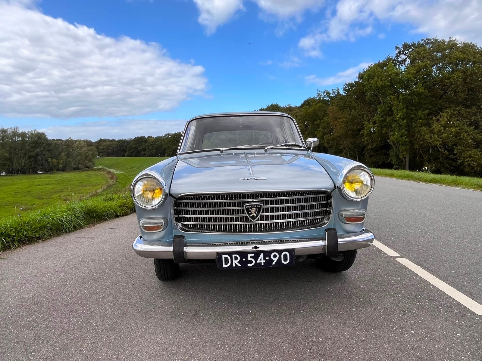 Peugeot 404 Injection 1966 Blauw, foto 10