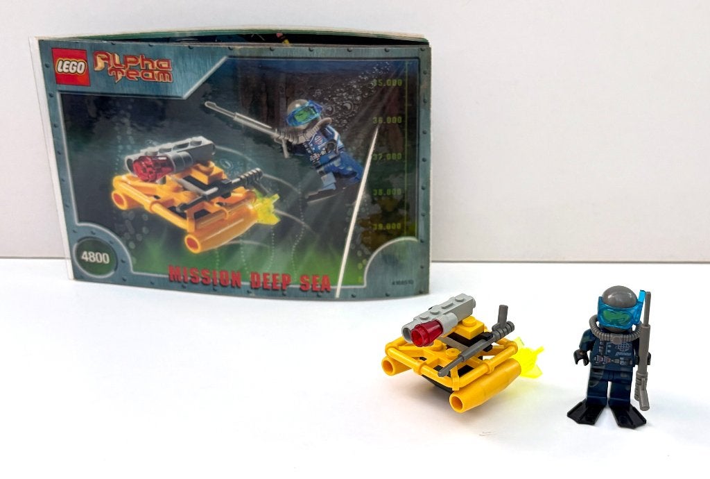 Lego Alpha Team no. 4800: Jet Sub, Overige thema's, Lego, Ophalen of Verzenden, Complete set