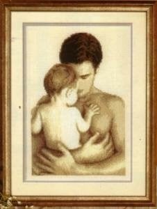 Borduurpakket mijn papa 29119, ., Nieuw, Ophalen of Verzenden, .