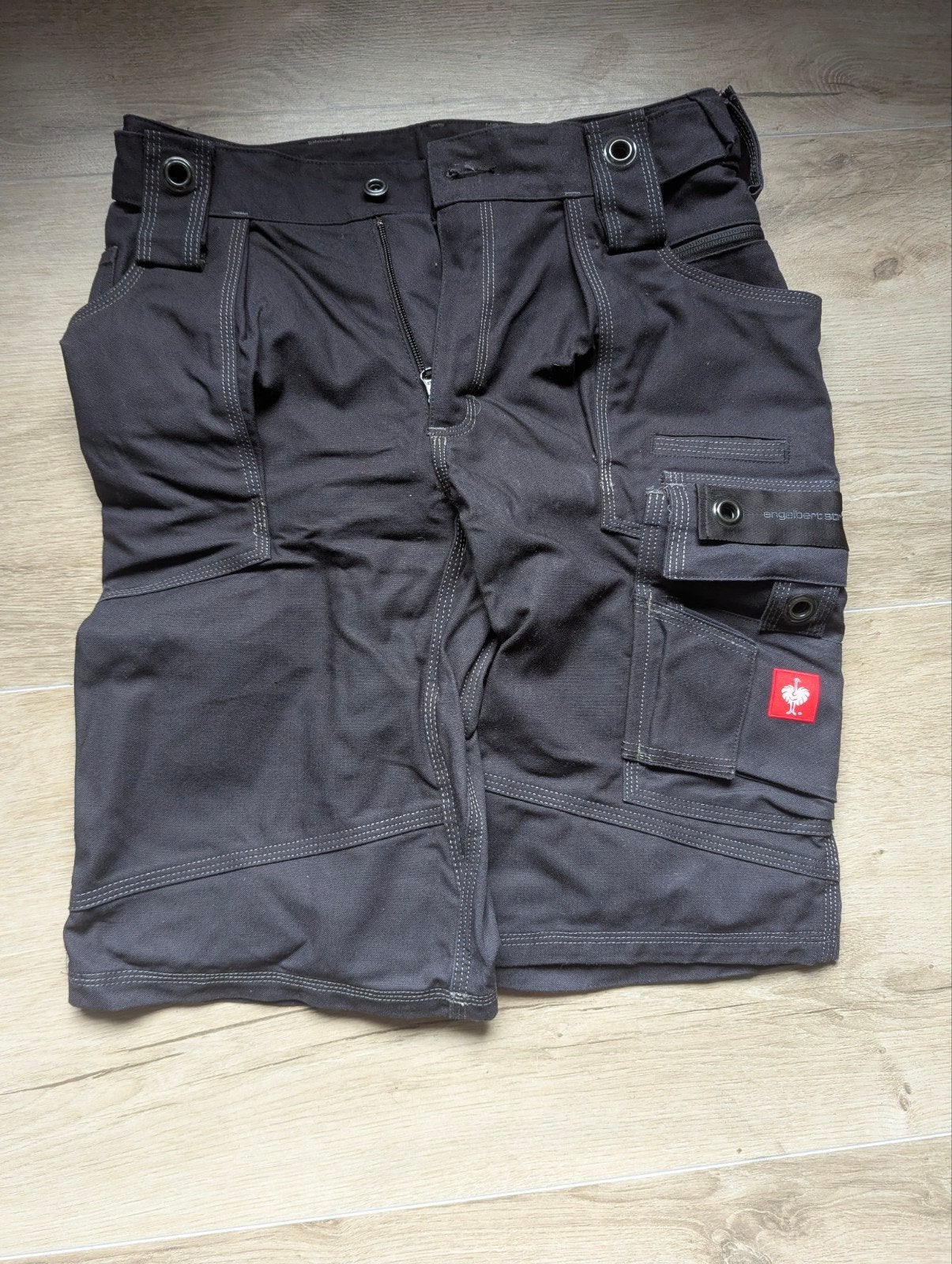 Korte werkbroek maat 44 - Nieuw, Engelbert Strauss, Zwart, Nieuw, Ophalen of Verzenden