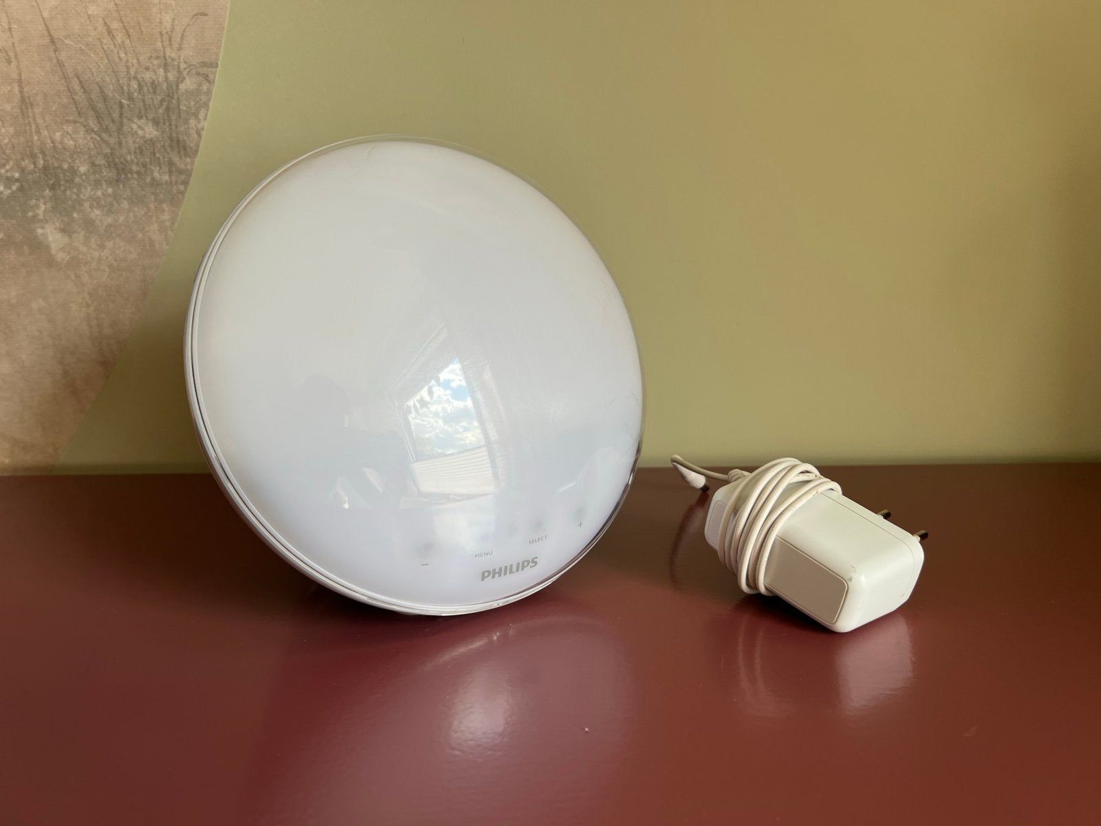 Philips Wake-up Light HF3532 - Wekker met licht en geluid, Ophalen, Zo goed als nieuw, Digitaal