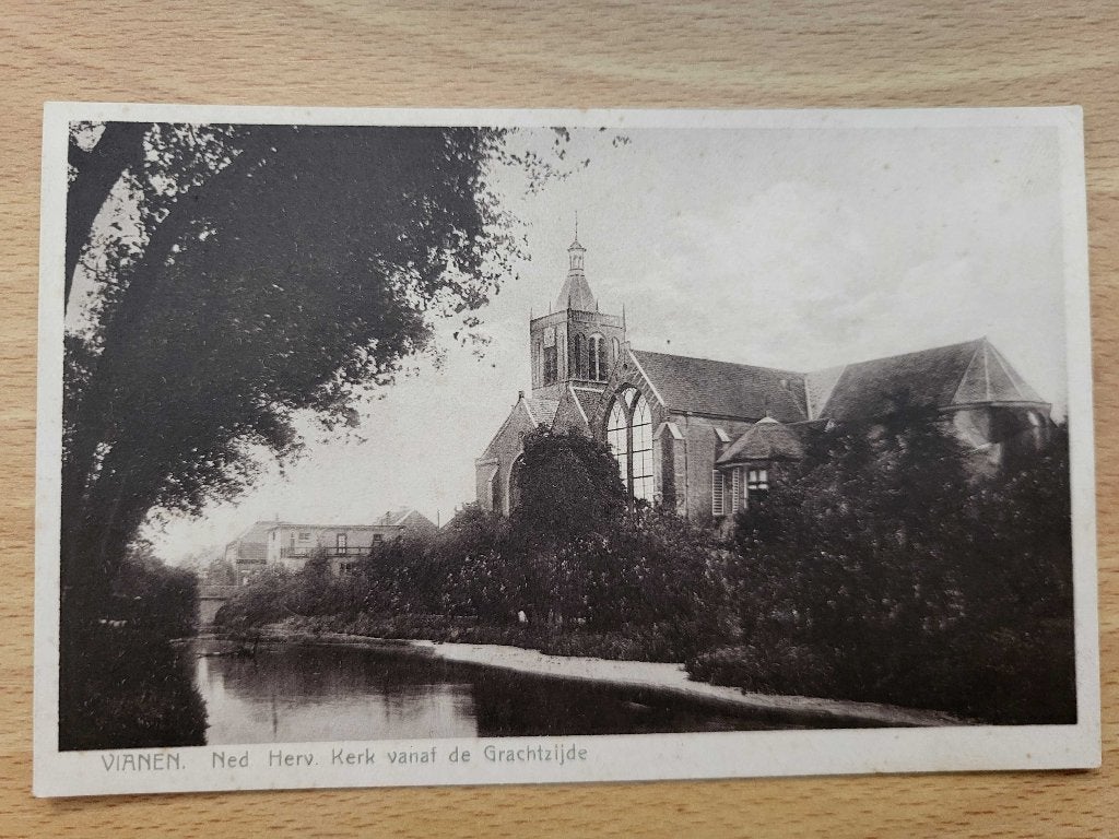 ansicht VIANEN Kerk, Ophalen, Voor 1920, Utrecht
