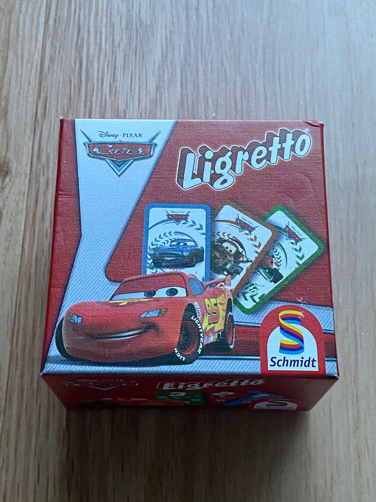 Schmidt,  Ligretto Cars Disney, nieuwstaat, Vijf spelers of meer, Ophalen of Verzenden, Zo goed als nieuw