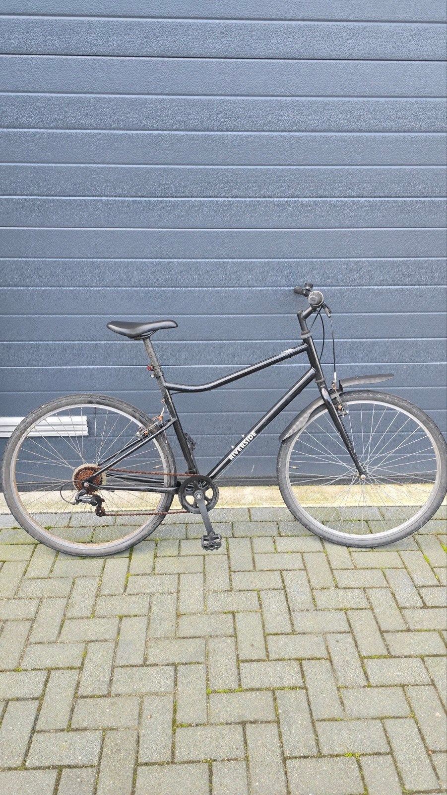hybride racefiets / mountainbike / gravel bike fiets, Gebruikt, Velgrem, Versnellingen, 53 tot 57 cm