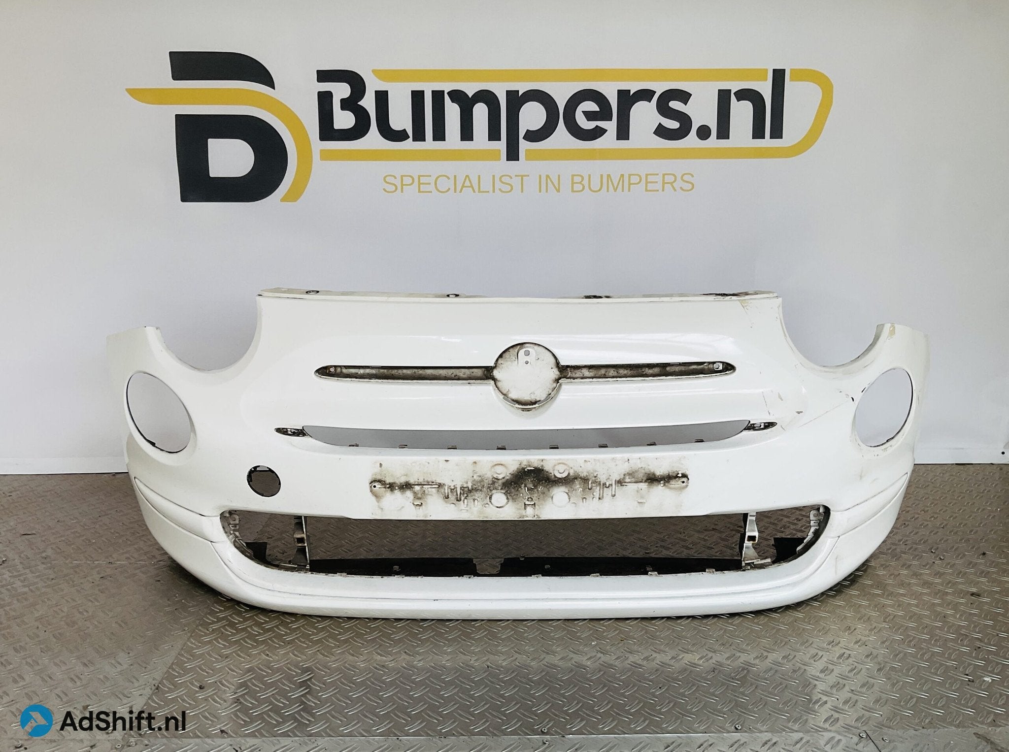 Bumper Fiat 500 Facelift 2016-2021 735619476 Voorbumper 2-B8, Bumper