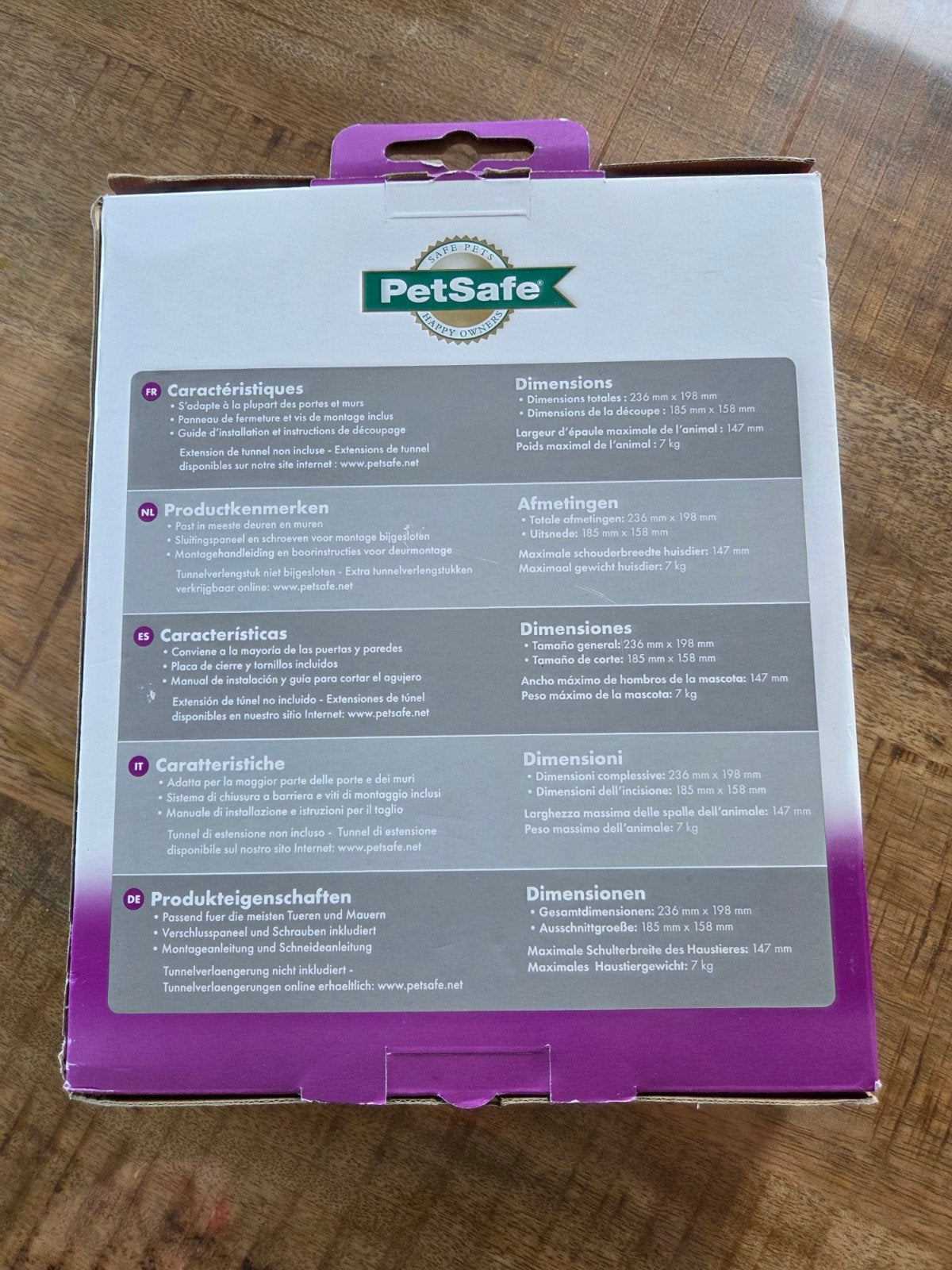 Katten/Honden Luik - Nieuw in doos, Dieren en Toebehoren, Ophalen of Verzenden, Nieuw
