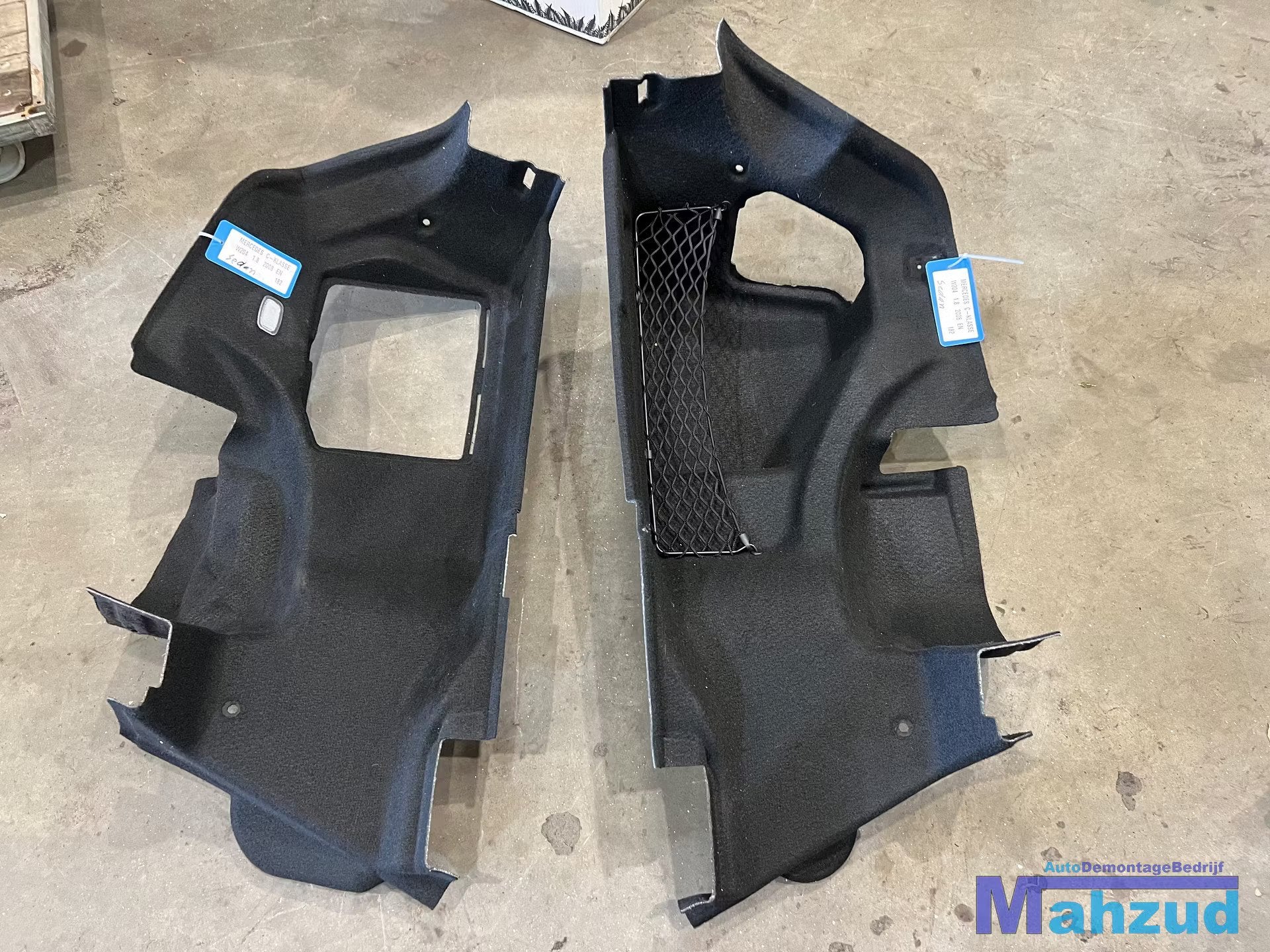 MERCEDES C KLASSE W204 kofferbak bekleding interieur 2007-20, Gebruikt, Mercedes-Benz AG, Mercedes-Benz, Ophalen of Verzenden