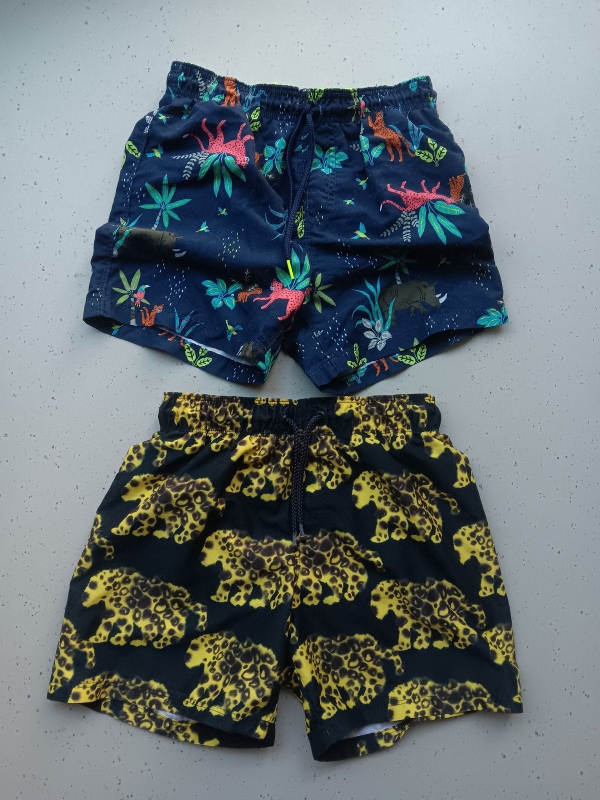 2x H&M zwembroek 134/140, Gebruikt, H&M, Sport- of Zwemkleding, Ophalen of Verzenden