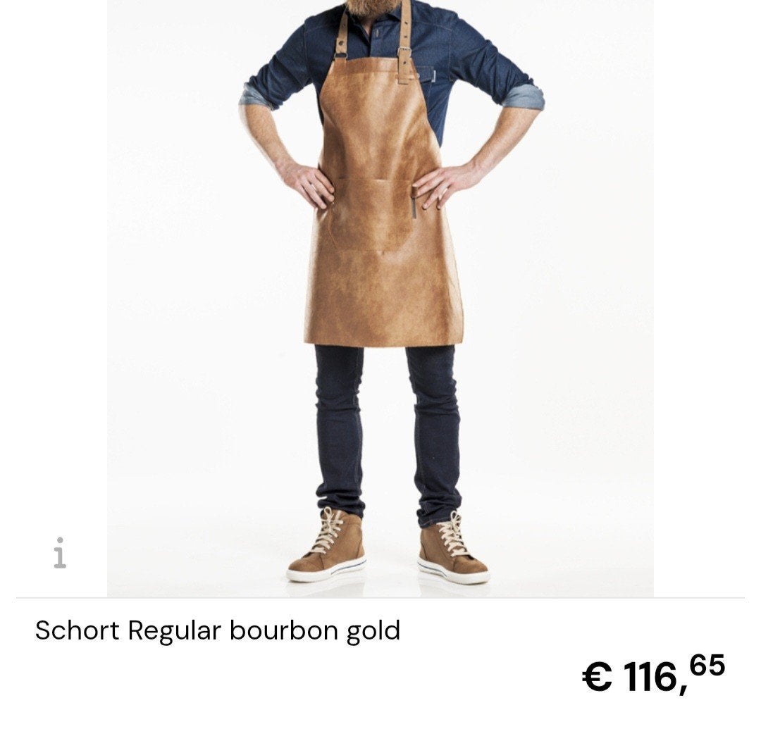 Chaud Devant Fusion Bourbon Gold Schort bbq schort - Nieuw, Ophalen of Verzenden, Nieuw