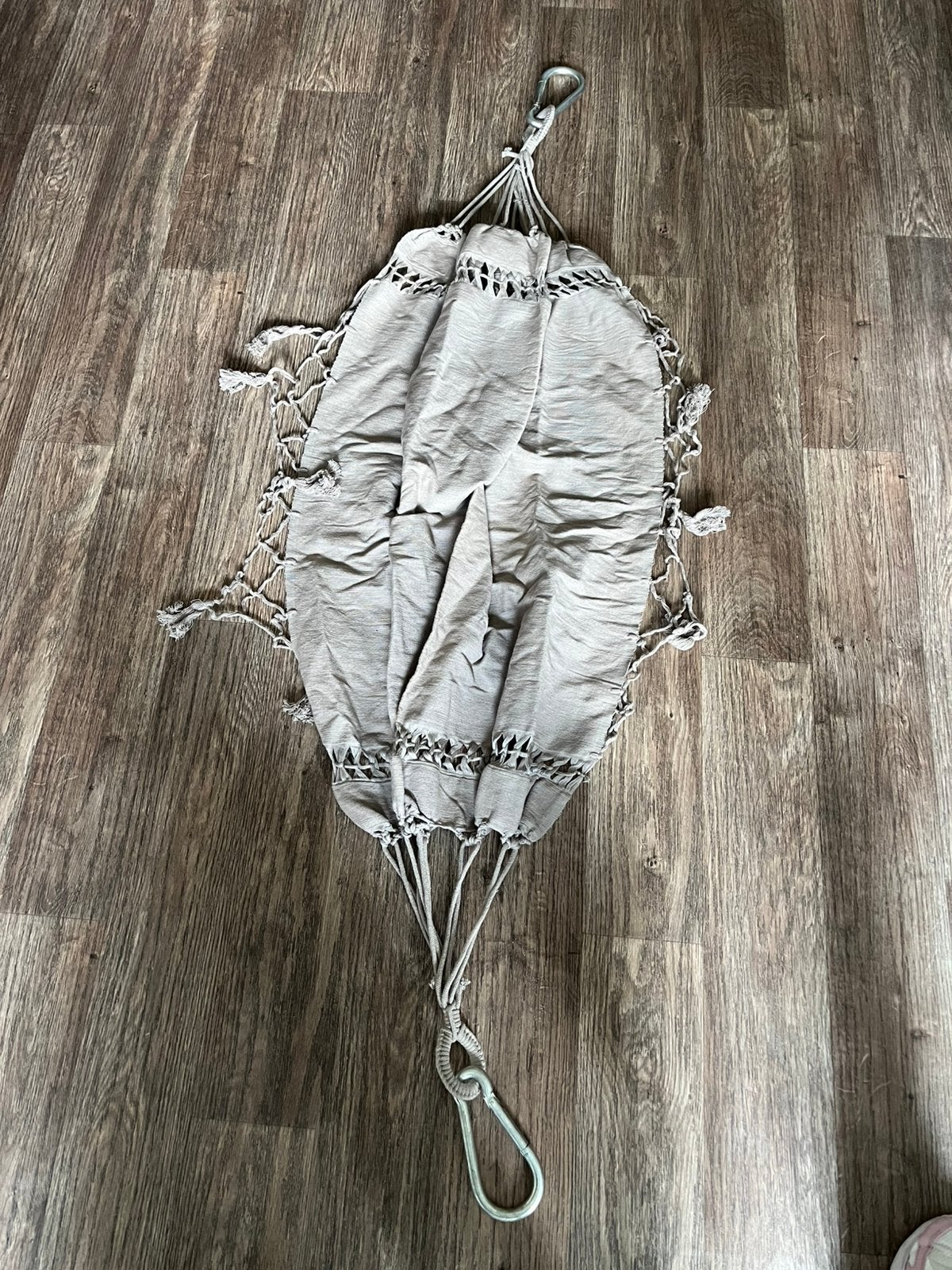 Hangmat baby met grote karabijnhaken, Ophalen of Verzenden, Zo goed als nieuw