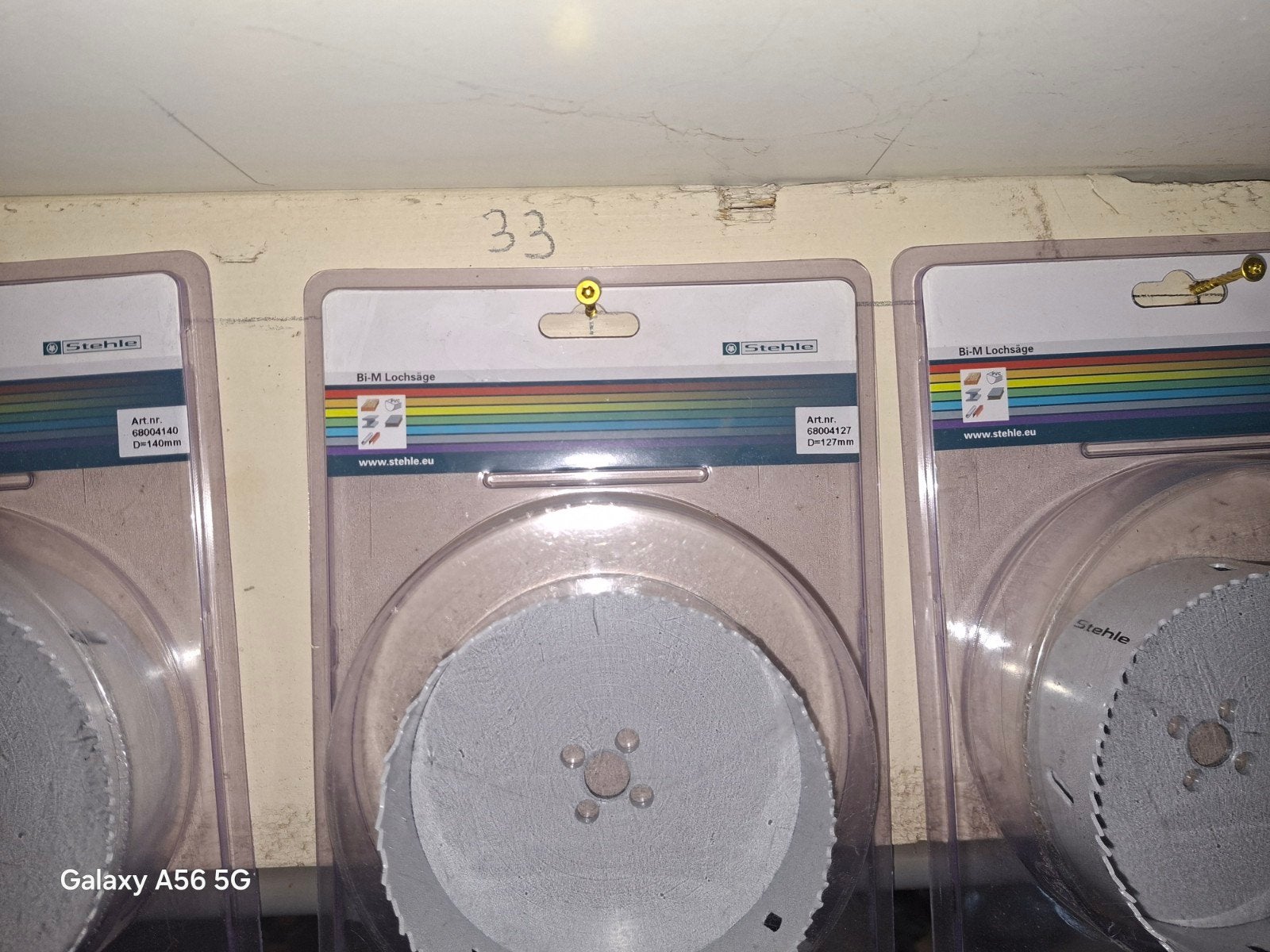 Gatzagen bi metaal merk stehle nieuw, Ophalen of Verzenden, Nieuw, Kolomboormachine