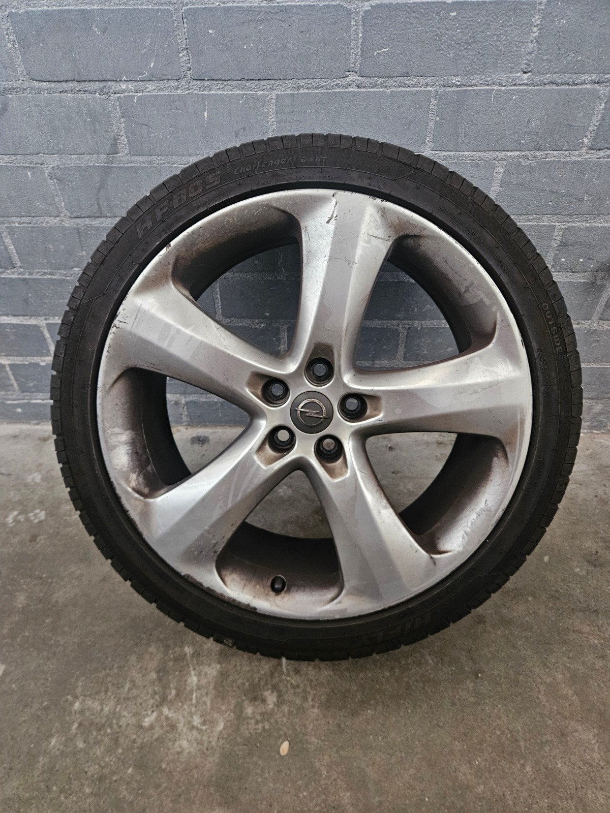 19 Inch Opel Astra OPC velg (VOOR ALS RESERVEWIEL), Ophalen, 19 inch, Zomerbanden, Velg(en)