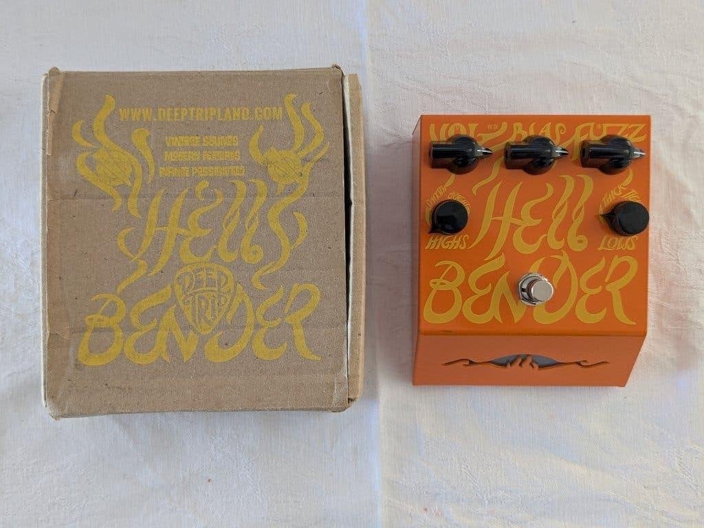 Deep Trip Hellbender fuzz, Ophalen of Verzenden, Gebruikt, Distortion, Overdrive of Fuzz