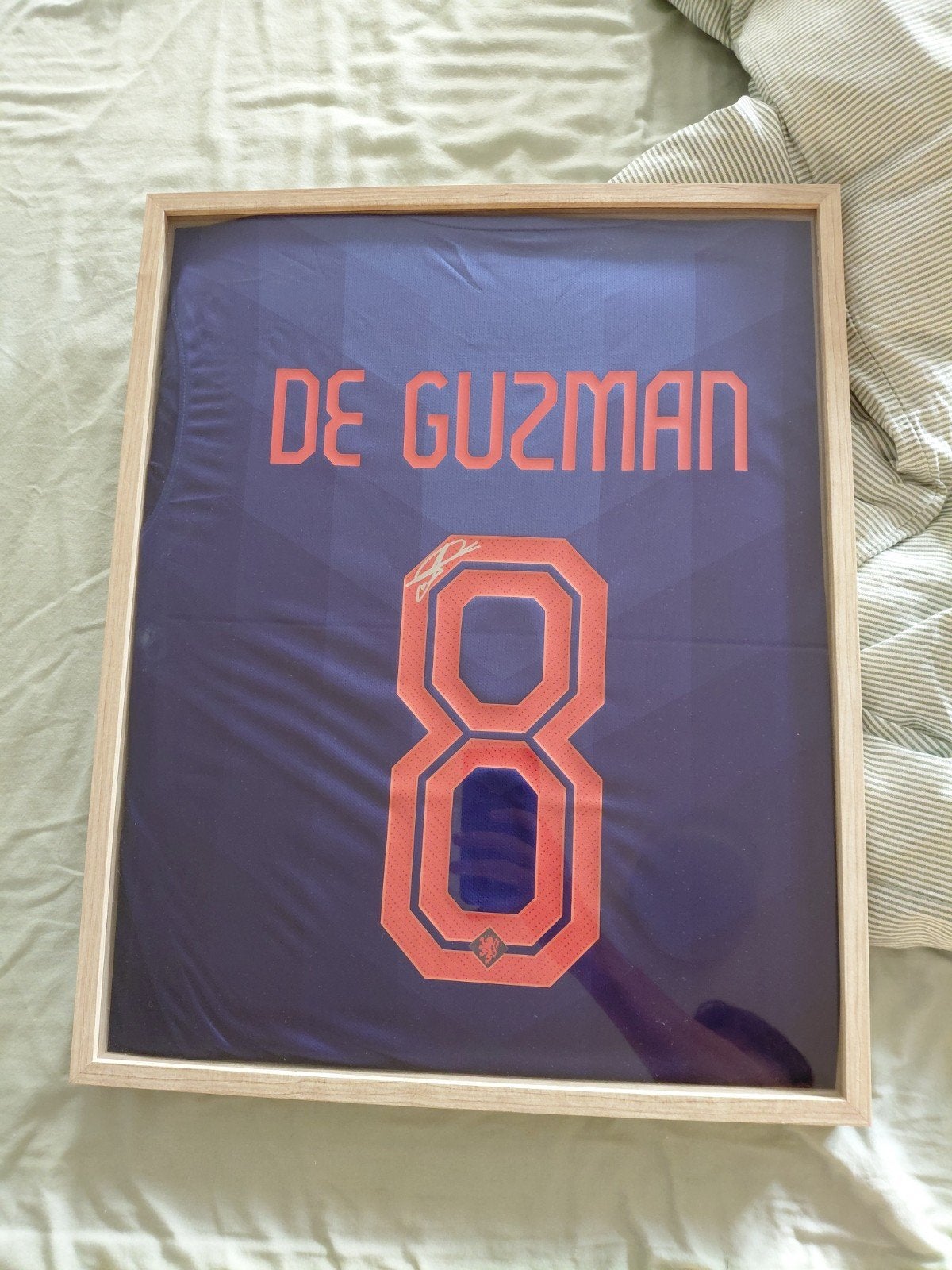 Gesigneerd de Guzman uitshirt Nederland WK 2014, Sport en Fitness, Verzenden, Nieuw, Shirt
