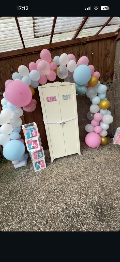 Kinder kleding kast, Huis en Inrichting, Kasten | Kledingkasten, Ophalen, 50 tot 100 cm, Zo goed als nieuw, 150 tot 200 cm