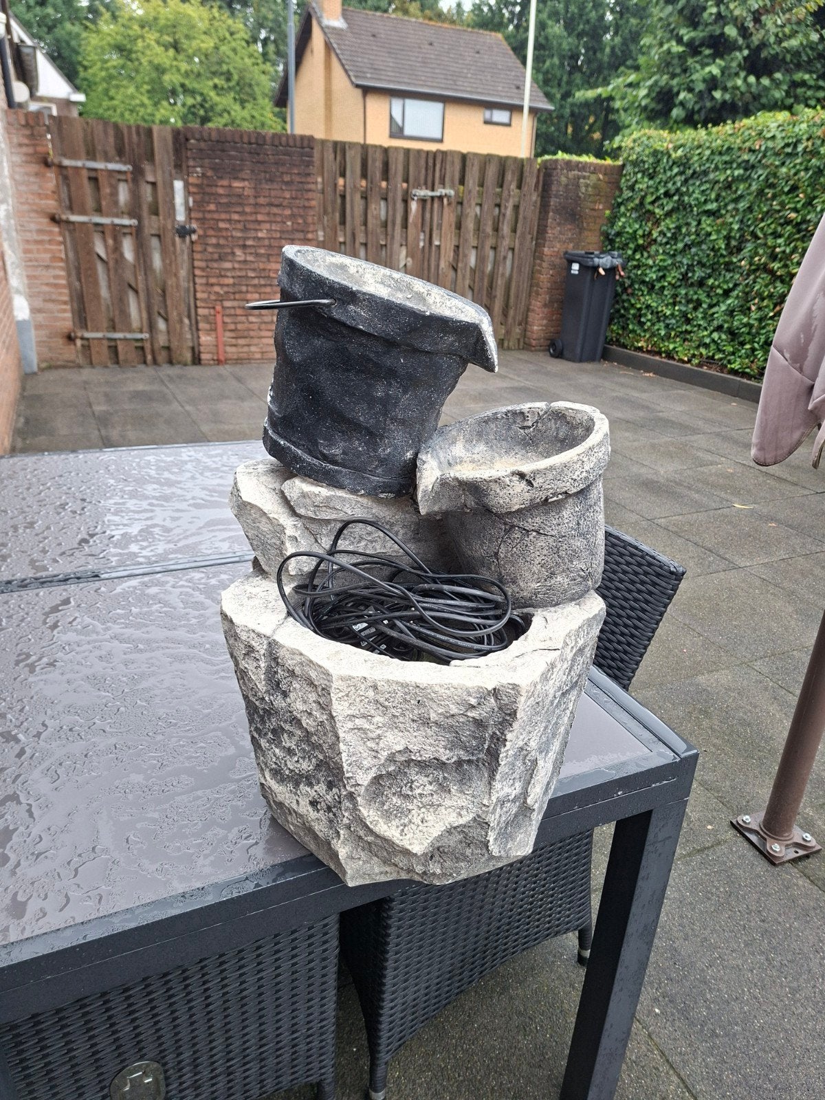 Decoratieve fontein voor tuin of terras, Tuin en Terras, Ophalen of Verzenden