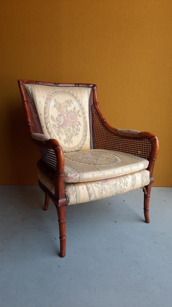 Giorgetti vintage fauteuils, stoelen met webbing, fauteuils, Huis en Inrichting, Fauteuils, Gebruikt, Hout, 50 tot 75 cm, Minder dan 75 cm