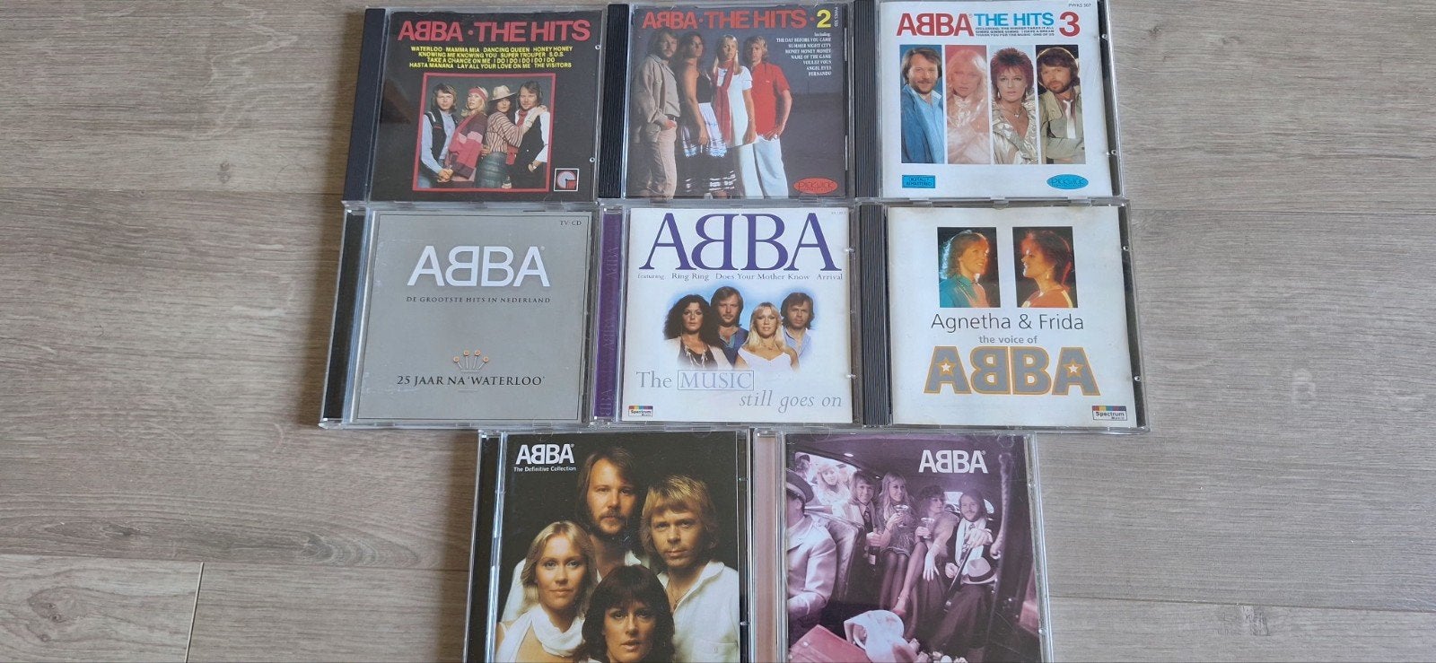 ABBA CD Collectie: The Hits, The Music, Agnetha & Frida, Cd's en Dvd's, Gebruikt, Pop, Ophalen of Verzenden, Inclusief doosje