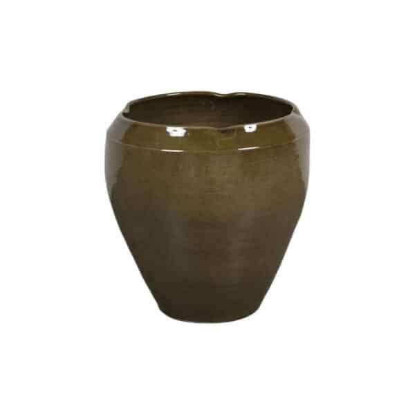De Luna – Groen – Ø36x37,5cm, Rond, Nieuw, Minder dan 40 cm, Balkon