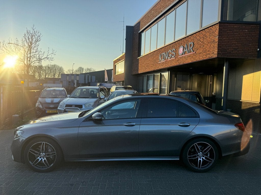 Mercedes-Benz E-klasse 350 d AMG PANO MEMORY 360 SFEER TRKHK, Automaat, Achterwielaandrijving, Gebruikt, Euro 6