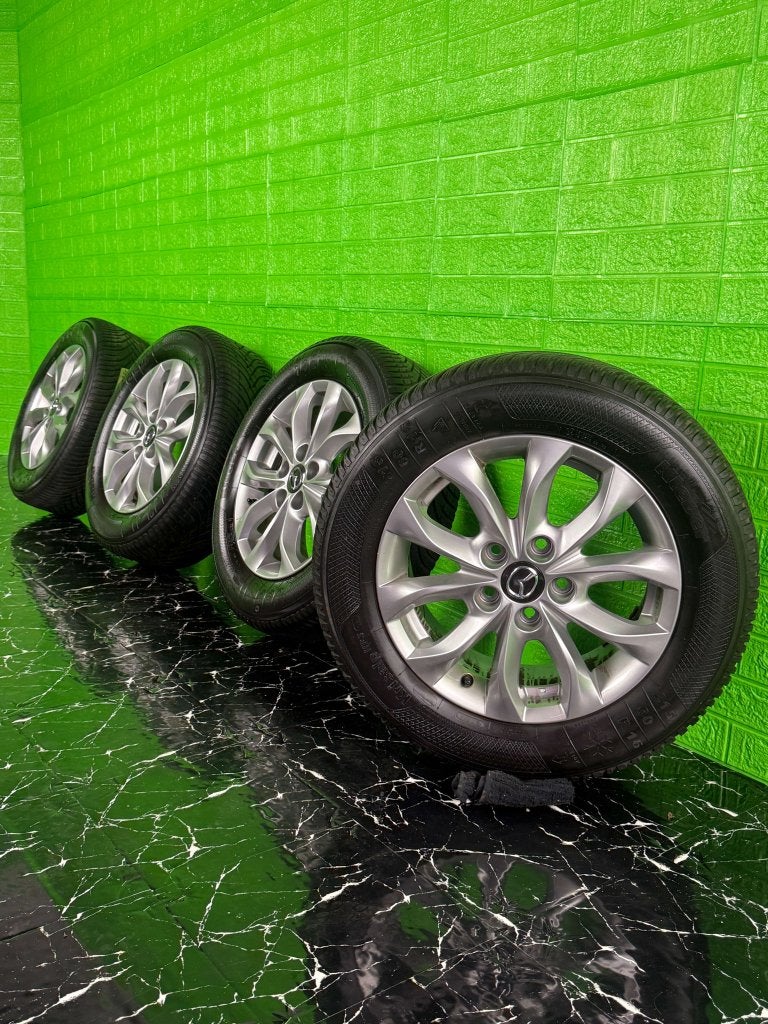 Originele Mazda CX-3 velgen 16" 5x114.3 winterset 8mm!, Auto-onderdelen, Banden en Velgen, Niet ingevuld, 16 inch, Banden en Velgen