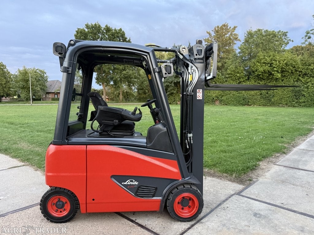 Linde E20 triplex freelift Sideshift BJ2018 accu 92%, Info@vanbeurdenheftrucks.nl, Linde, Heftruck, Ophalen of Verzenden
