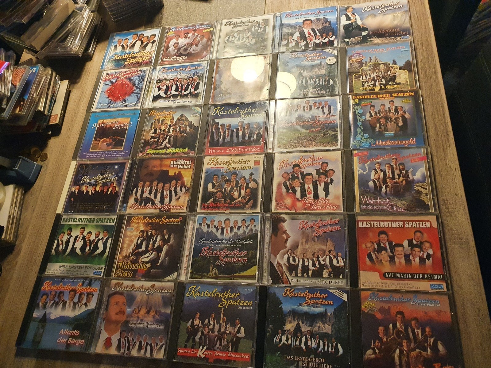 30x cds kastelruther spatzen, Cd's en Dvd's, Ophalen of Verzenden, Zo goed als nieuw