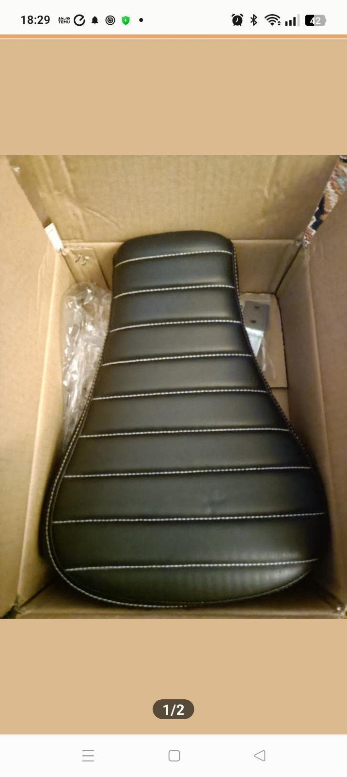 Solo zadel Harley Davidson XL Sportster 883 1200x 72 48, Ophalen of Verzenden, Nieuw