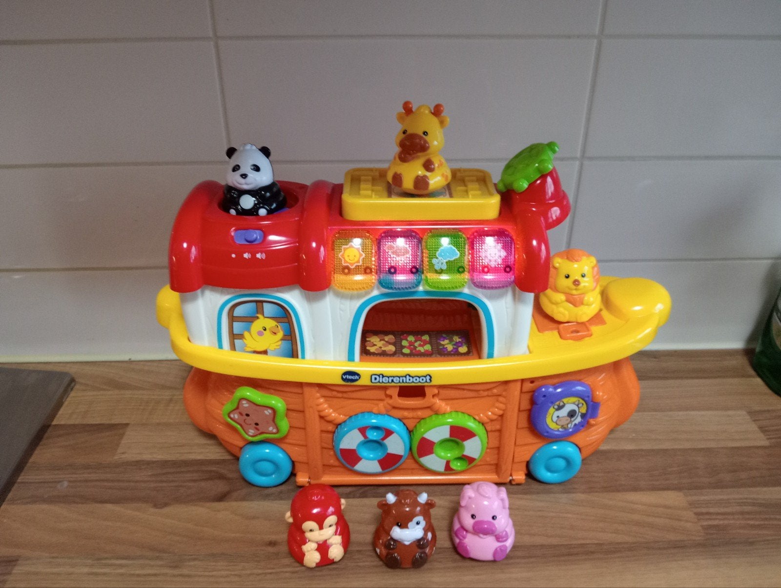 VTech Dierenboot, Kinderen en Baby's, Speelgoed | Vtech, Ophalen of Verzenden, Zo goed als nieuw, 6 maanden tot 2 jaar