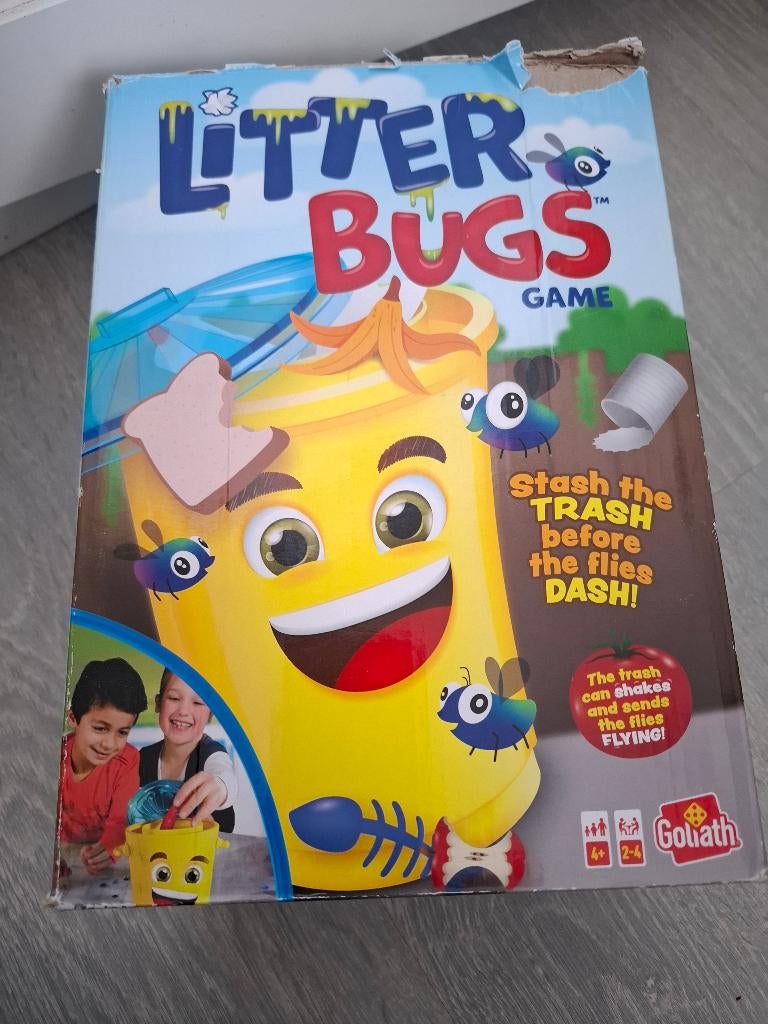 Litter Bugs spel, Ophalen