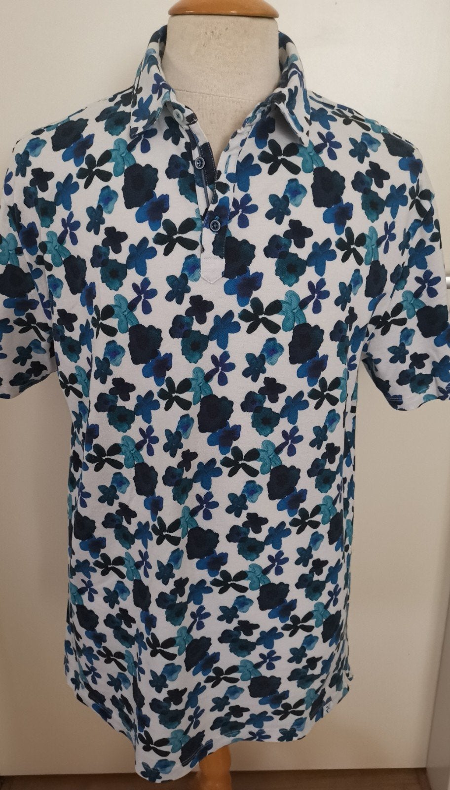 R2 AMSTERDAM poloshirt maat 2XL, Verzenden, Wit, Overige maten, Zo goed als nieuw