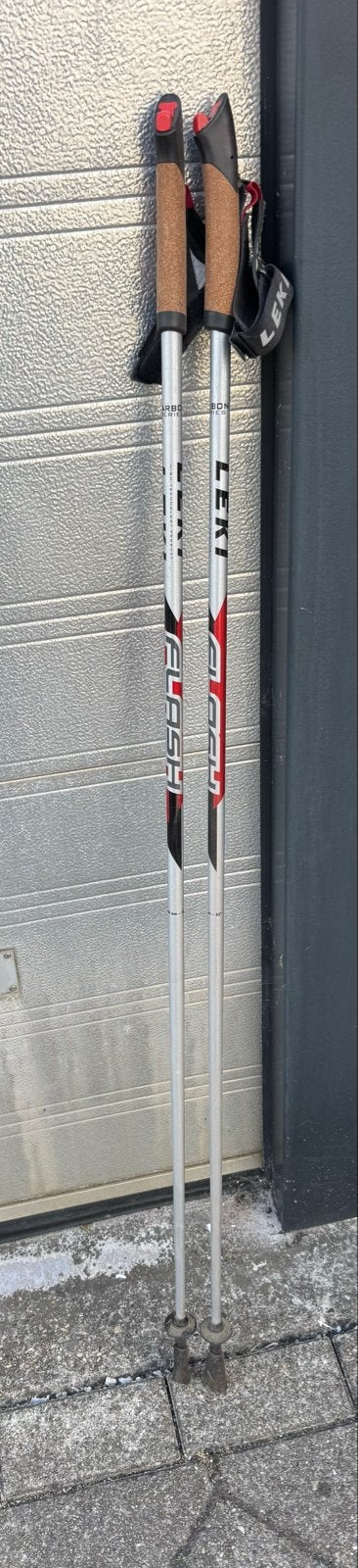 Leki Flash Nordic Walking Stokken - Zo goed als nieuw, Ophalen of Verzenden, Zo goed als nieuw, Wandelstok