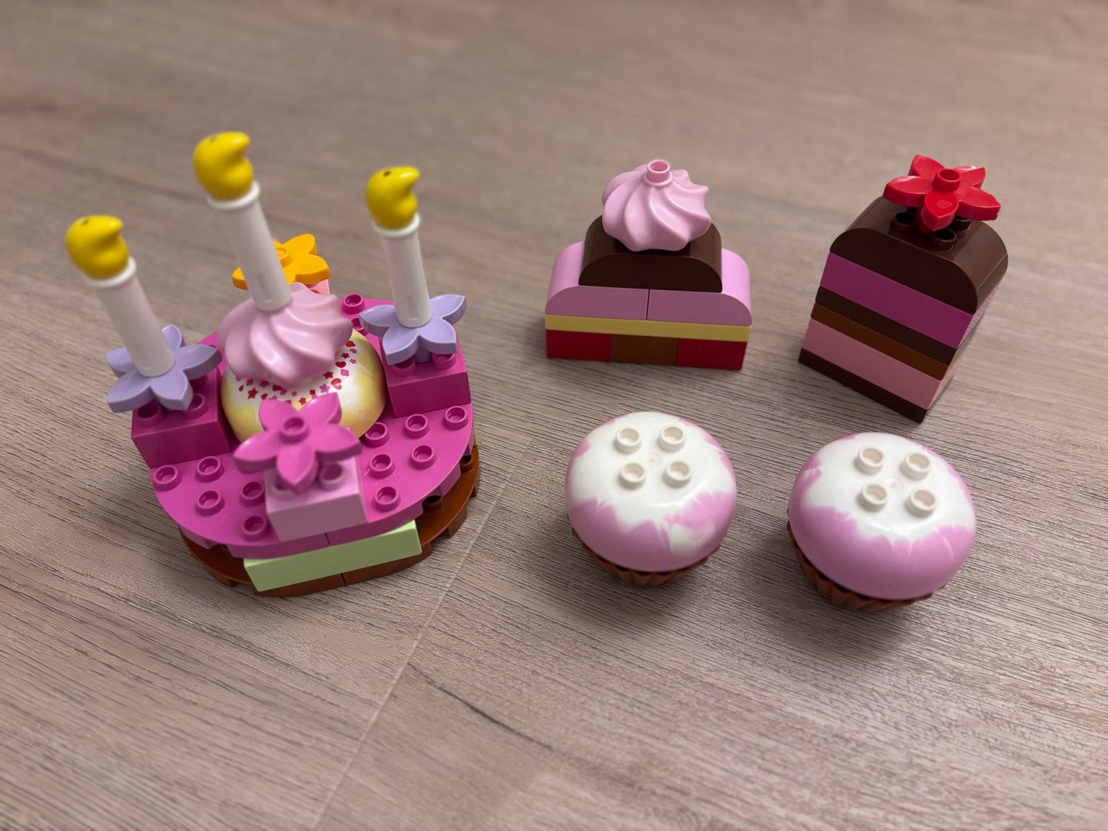 Lego Duplo taart en cupcakes - 6785, Ophalen of Verzenden, Gebruikt, Overige merken
