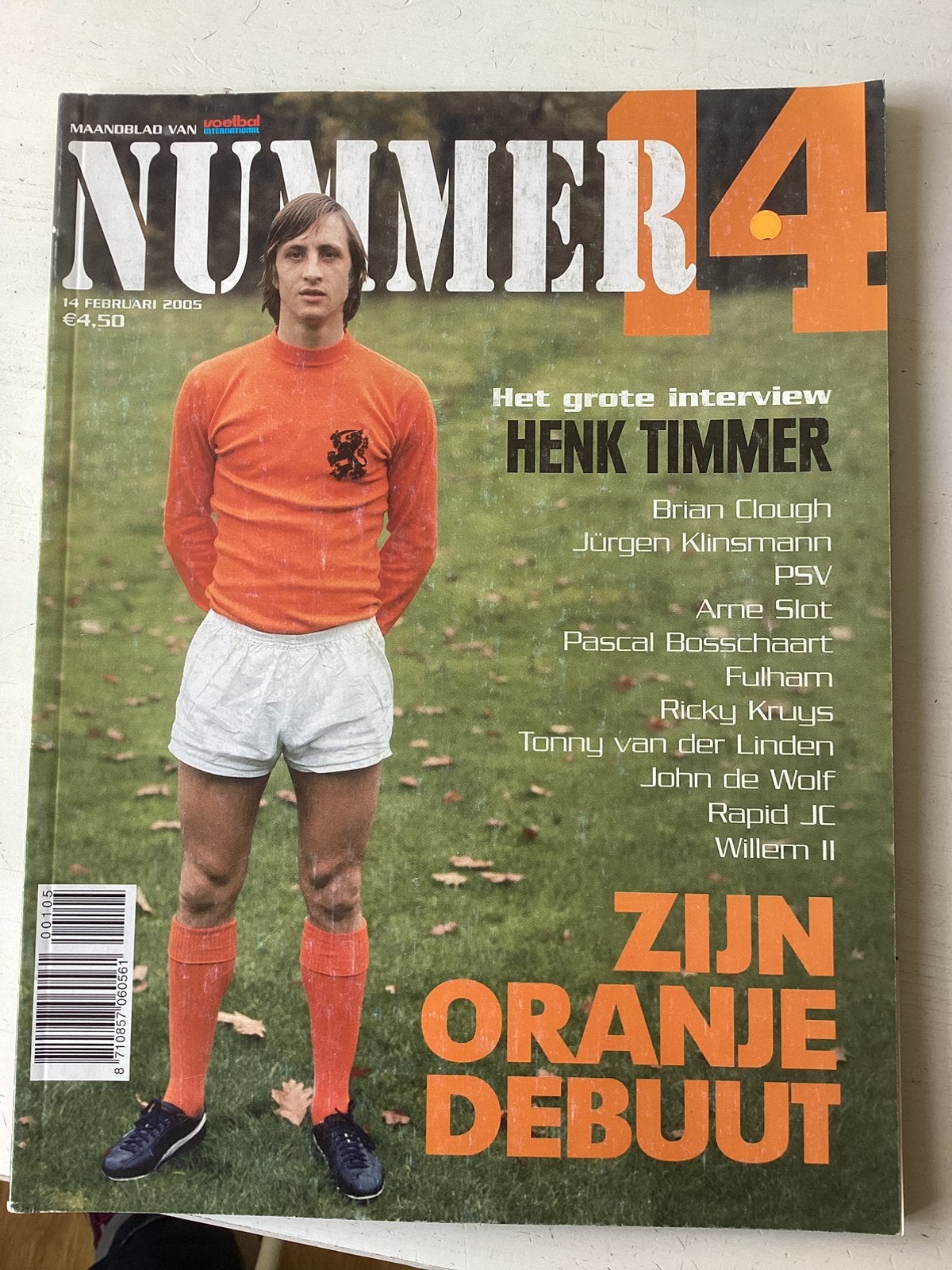 Voetbal International Nummer 14 (14 febr 2005), Verzenden, Zo goed als nieuw, Sport en Vrije tijd