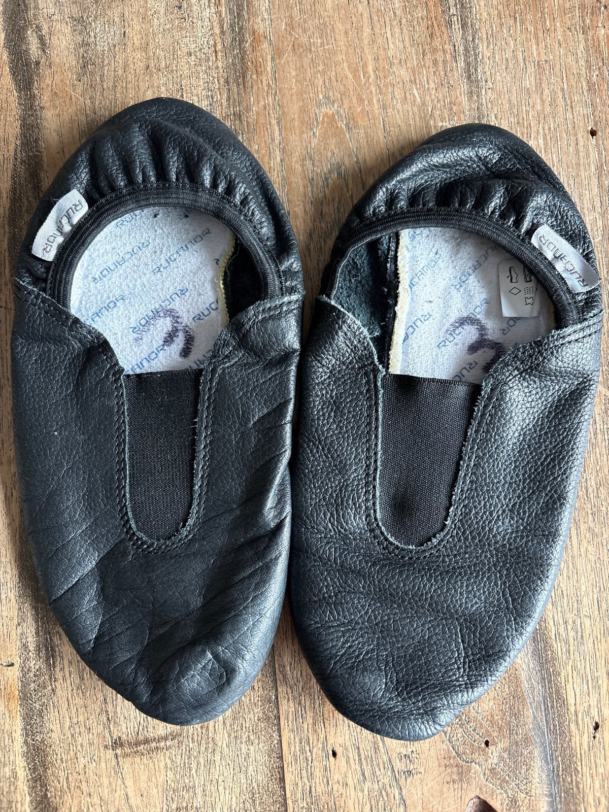 Rucanor Dansschoenen Zwart - Maat 35, Ophalen of Verzenden, Gedragen, Zwart, Dansschoenen
