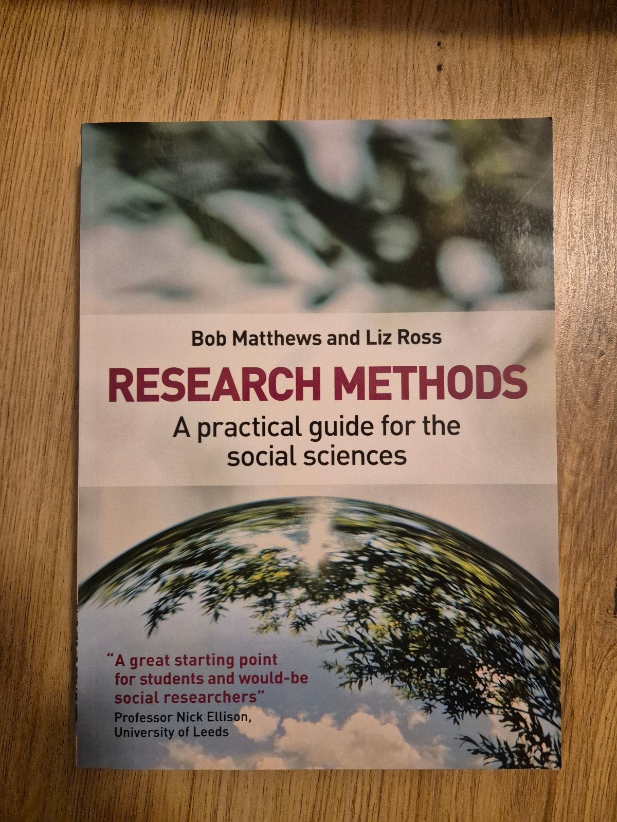 Research Methods - A practical guide for the social sciences, Bob Matthews en Liz Ross, Zo goed als nieuw, Gamma, HBO