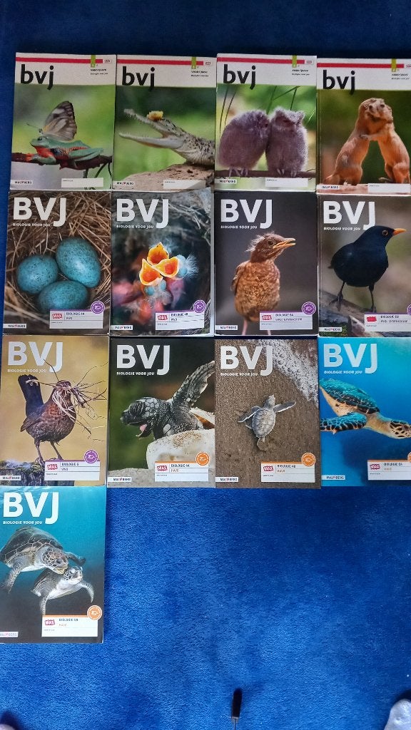 Schoolboeken middelbare school, niet of nauwelijks gebruikt, Ophalen, VWO, Biologie, Diverse auteurs