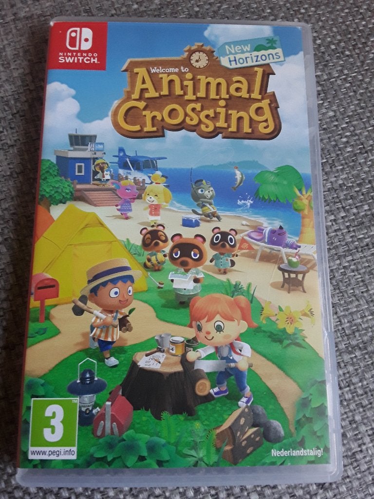 Nintendo Switch Game Animal Crossing New Horizons, Spelcomputers en Games, Games | Nintendo Switch, Zo goed als nieuw, Simulatie