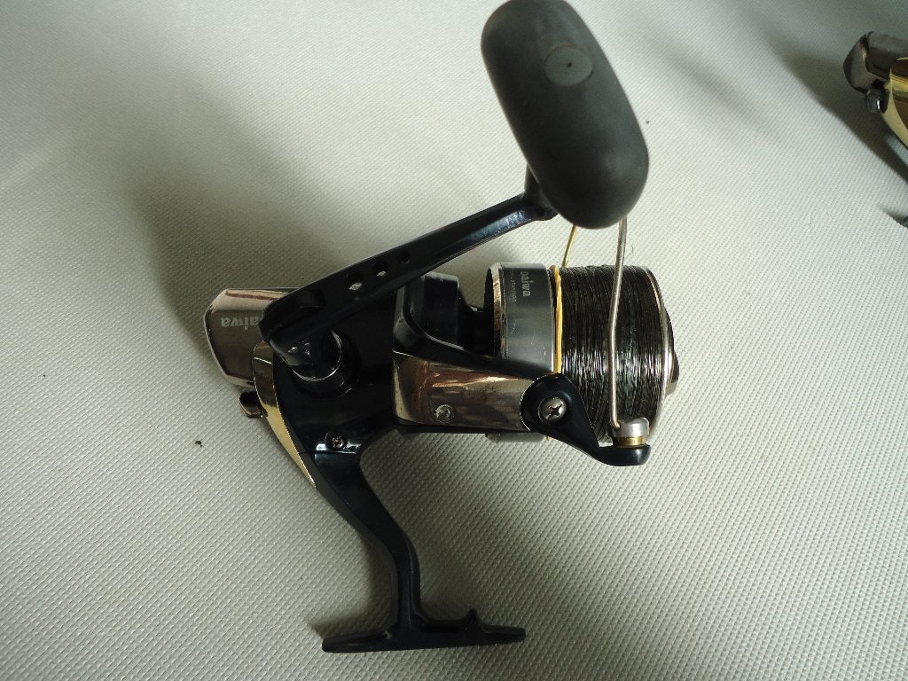 3 x DAIWA EMCAST PLUS 5500 QD, Ophalen of Verzenden, Gebruikt, Molen
