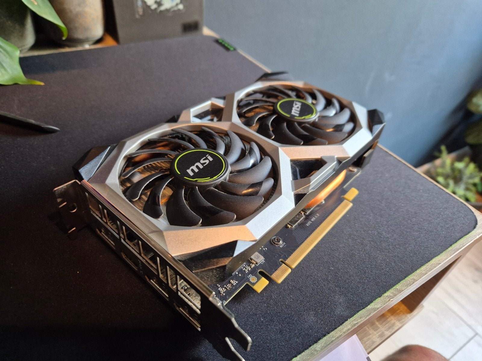 MSI GeForce GTX 1660 Ti - Uitstekende staat, Computers en Software, Videokaarten, PCI-Express 3, GDDR6, Ophalen of Verzenden, Zo goed als nieuw