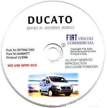 Fiat Ducato Techniek CD Werkplaatshandleiding, Verzenden