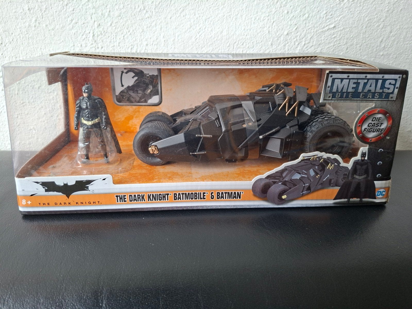 The dark knight batmobile en batman, Ophalen of Verzenden