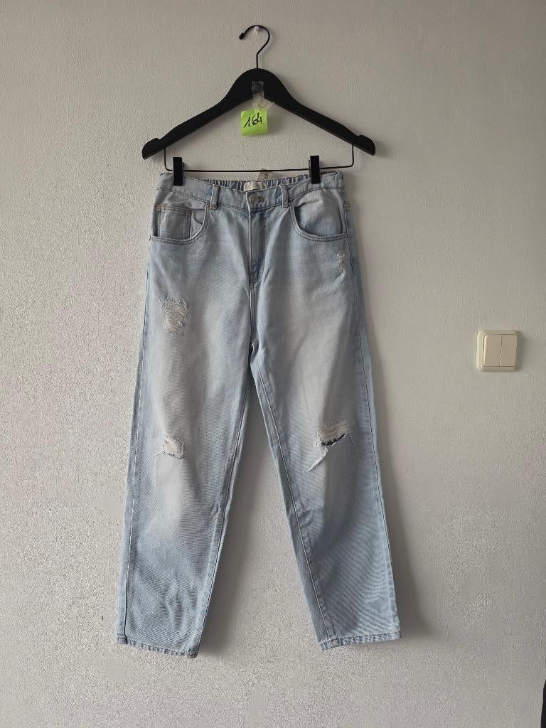Zara spijkerbroek maat 164, Kinderen en Baby's, Kinderkleding | Maat 164, Broek, Meisje, Ophalen of Verzenden, Zo goed als nieuw