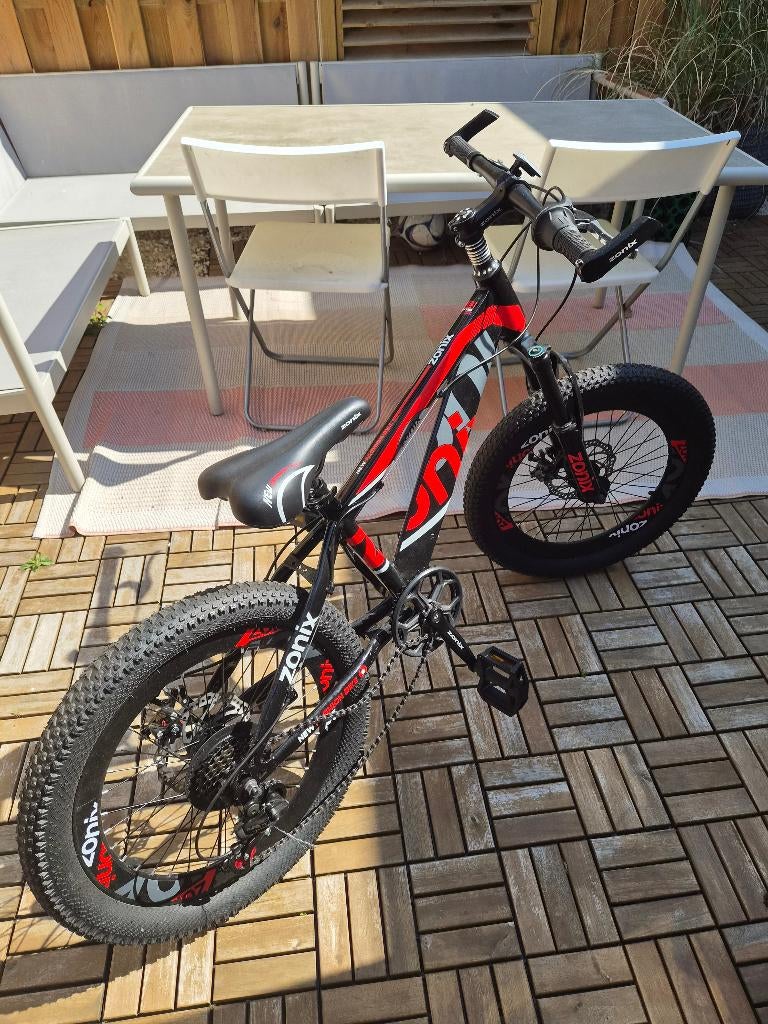Kinder fiets vanaf 6/7 zonix, Ophalen, Zonix, Schijfrem, 20 inch