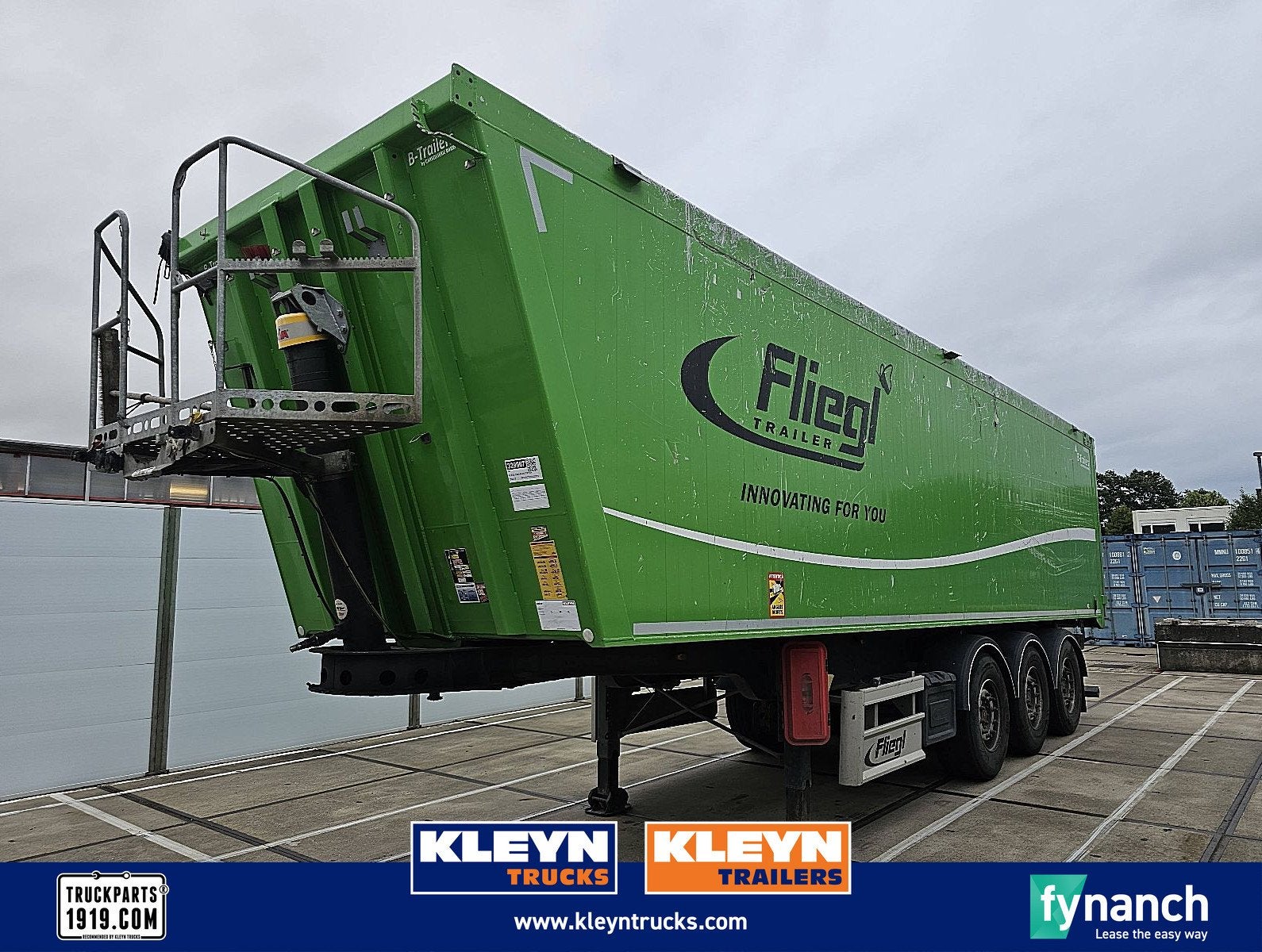 FLIEGL 50M3 AGRO TIPPER back doors, Overige kleuren, Bedrijf, Aanhangers en Opleggers, Te koop