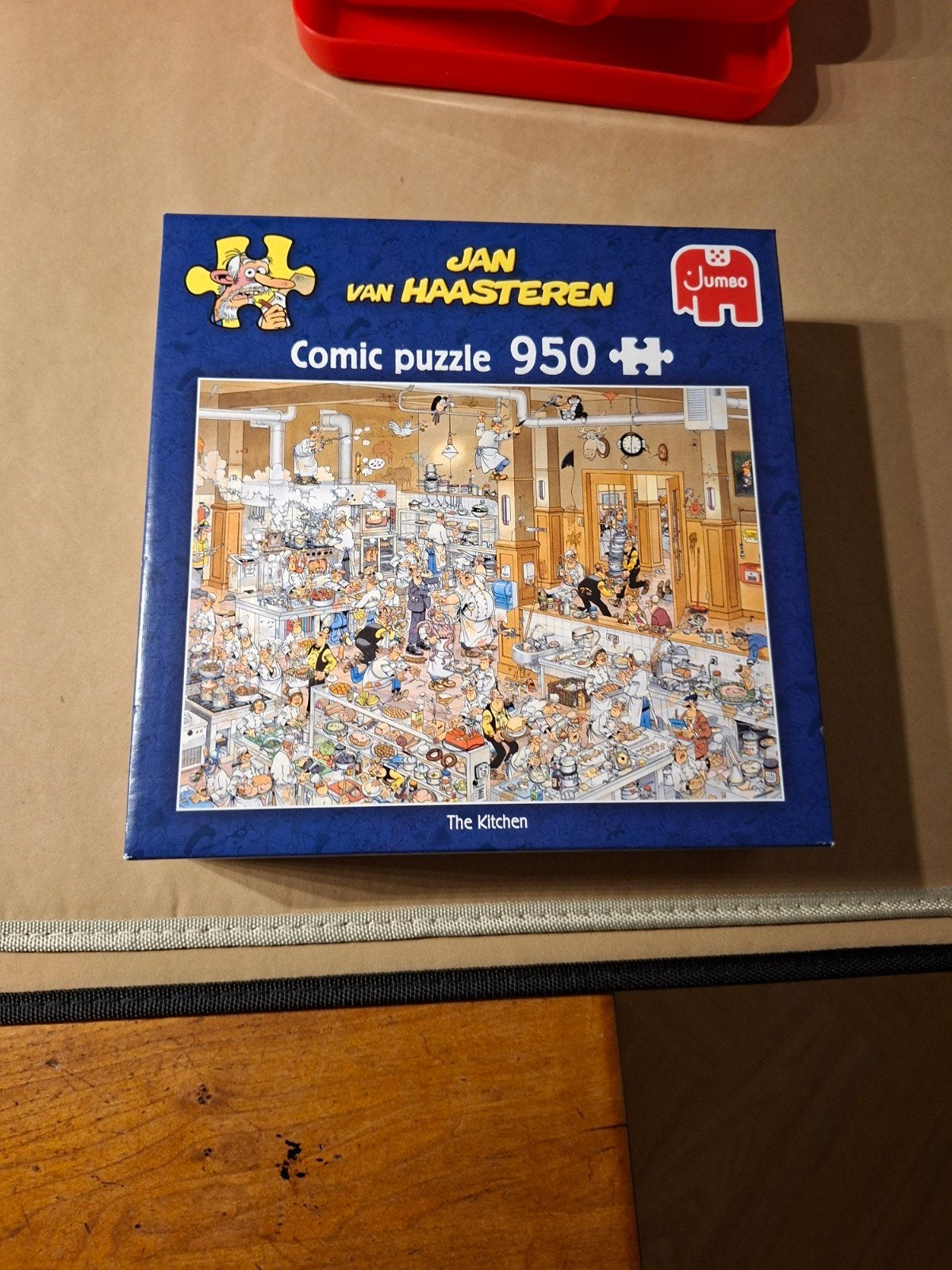 Jan van Haasteren puzzel: De Keuken (950 stukjes), Ophalen of Verzenden, 500 t/m 1500 stukjes, Zo goed als nieuw, Legpuzzel